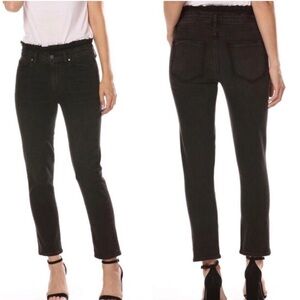 PAIGE vintage  Noir Dark Rinse Hoxton Women's Ankle Straight Leg Jeans